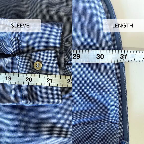 RED VALENTINO Ruffle Trim Cotton Button Down Shirt in Blue Size S/4 - Picture 13 of 14